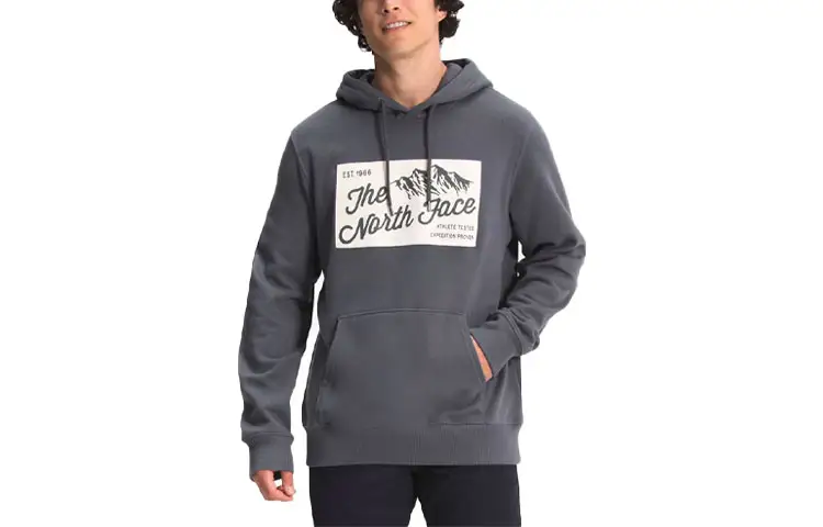 THE NORTH FACE Sweatshirts Men's Gray Hooded Moderate Regular