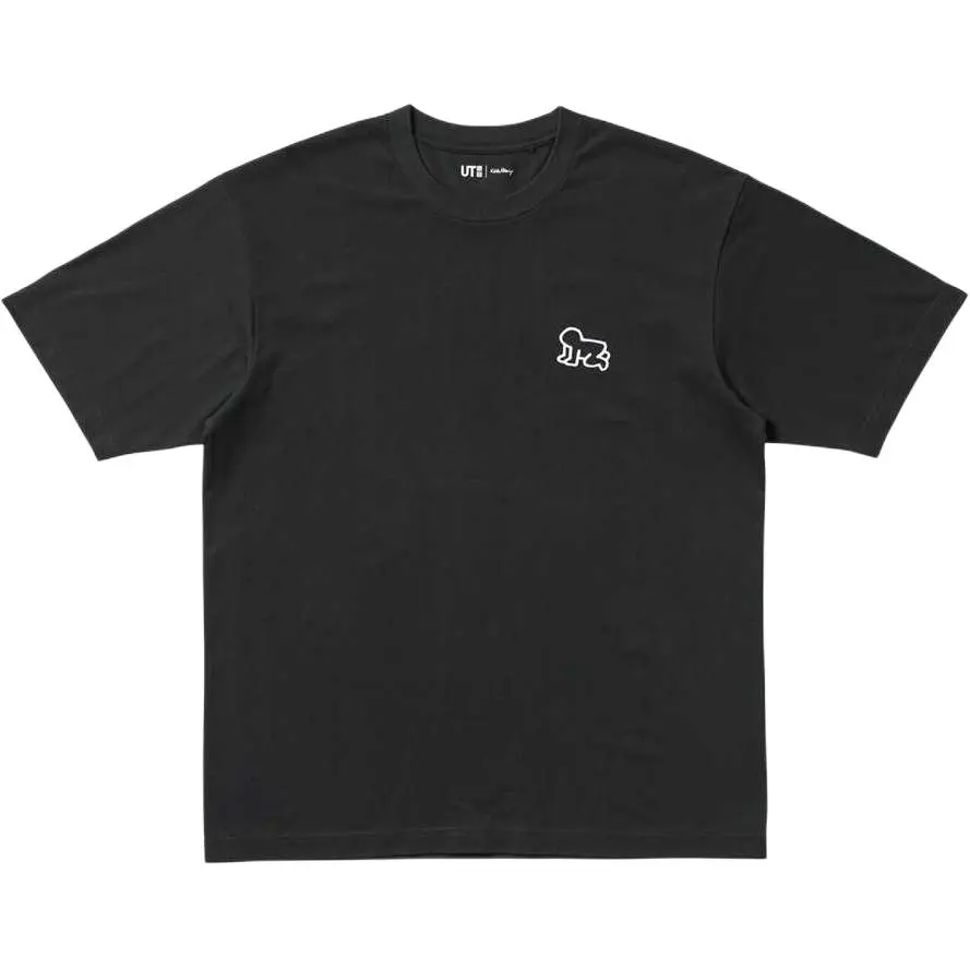 UNIQLO x Keith Haring SS25 T Shirt Unisex Black