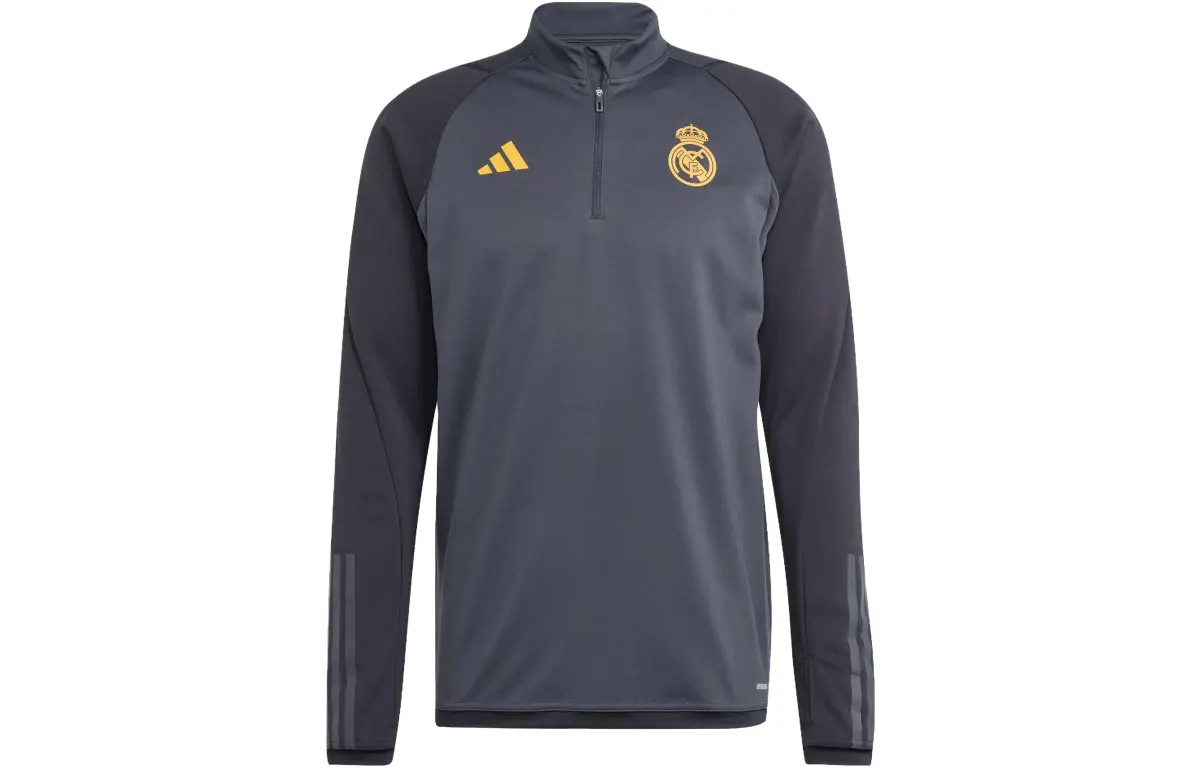 Adidas Real Madrid Real Madrid Tiro 23 Top Sweatshirt Men's Carbon Black