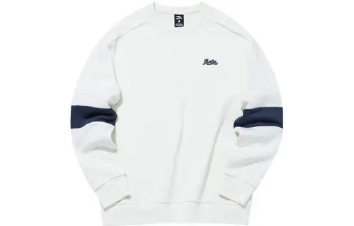 ANTA Life Collection Sweatshirts Men's White Crew Neck Moderate Regular