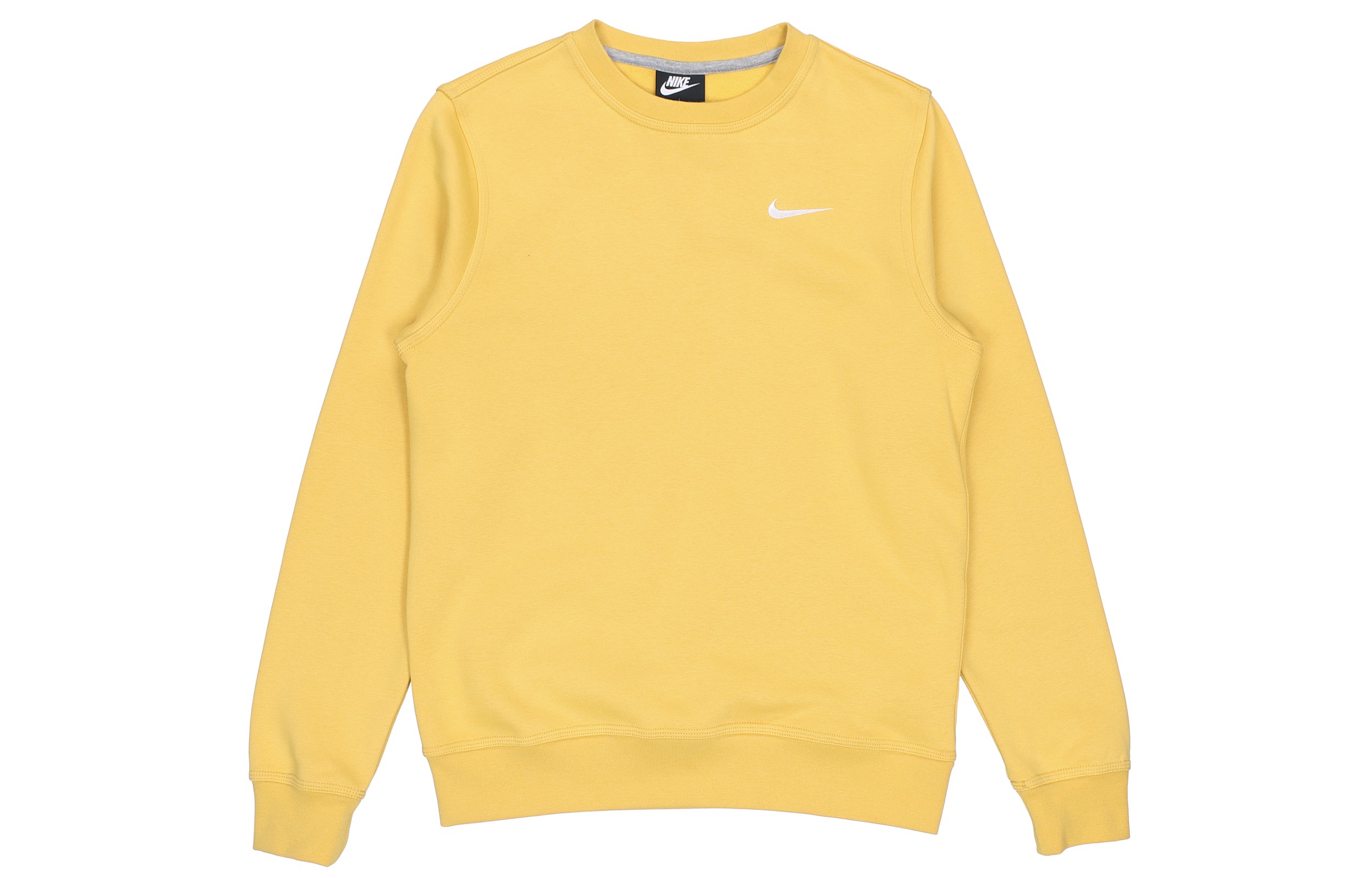 Nike Флисовая удерживающая тепло желтая толстовка
