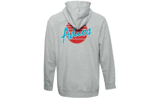 PALM ANGELS Sweatshirts Men's Gray Hooded Moderate Regular