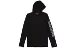 Timberland Sweatshirts Men's Black Hooded Moderate Regular