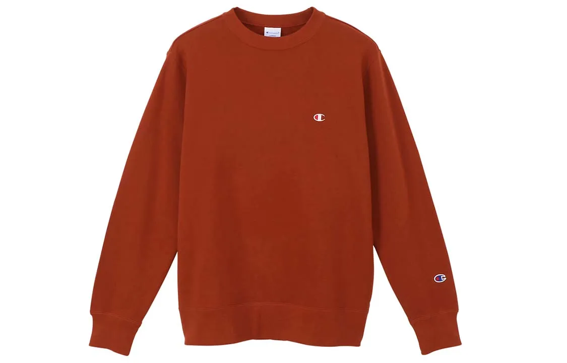 Champion FW21 Sweatshirt Japan Version Unisex New Year Red