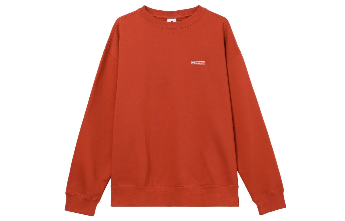 Nike ACG Sweatshirts Unisex Vermilion Crew Neck Moderate Other