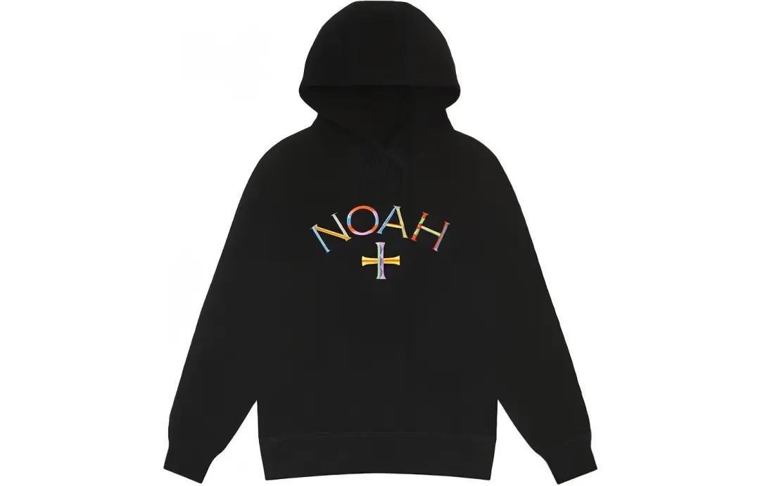 NOAH Embroidered Core Logo Summer Hoodie