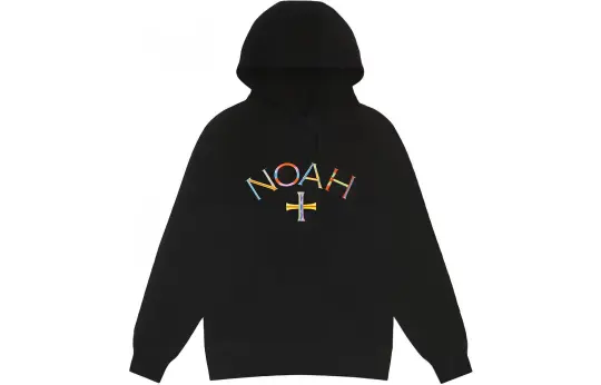 NOAH Embroidered Core Logo Summer Hoodie