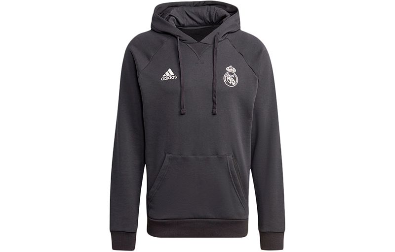 Adidas, royal football sports black hoody