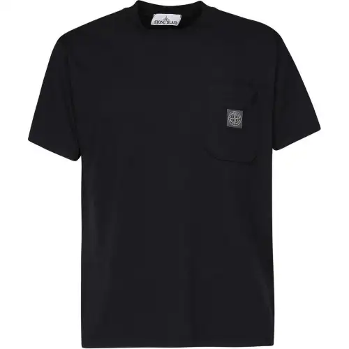 STONE ISLAND Compass Patch Crewneck T Shirt