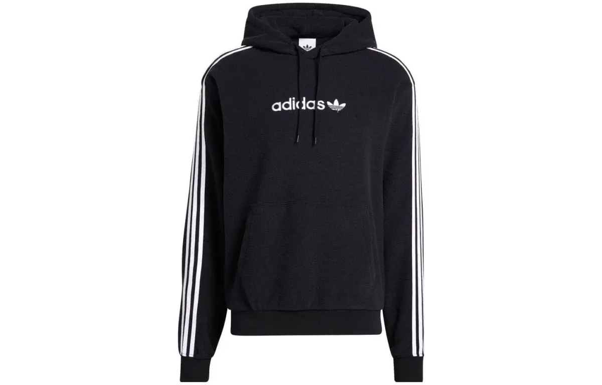 Adidas Originals 3 Stripes Sweatshirt Men's Black