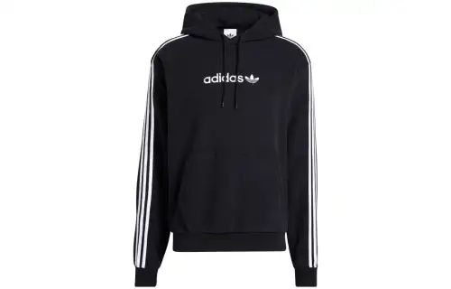 Adidas Originals 3 Stripes Sweatshirt Men's Black