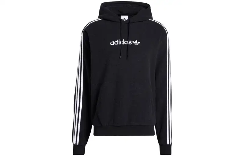 Adidas Originals 3 Stripes Sweatshirt Men's Black