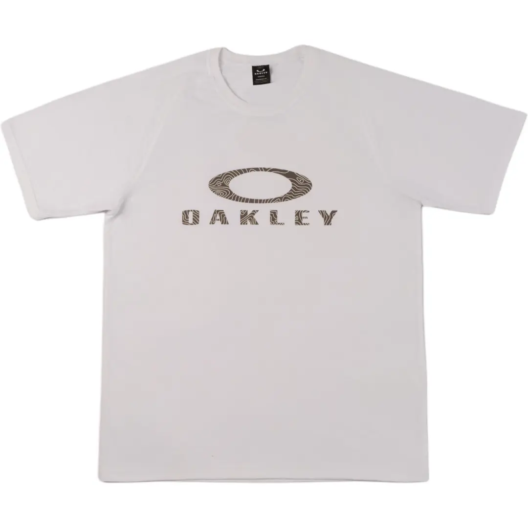 Oakley T Shirts Unisex White Crew Neck Moderate