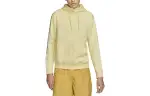 Nike Sweatshirts Men's Yellow Hooded Moderate Cardigan