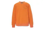 Timberland Sweatshirts Unisex Yellow Crew Neck Moderate