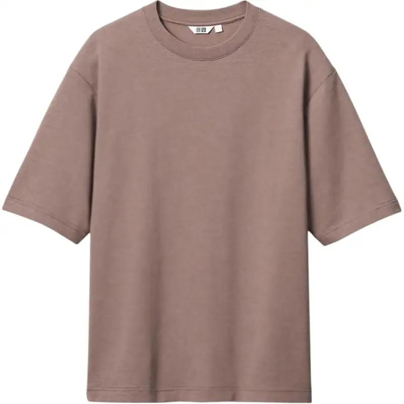 UNIQLO AIRism T Shirt Unisex Chestnut