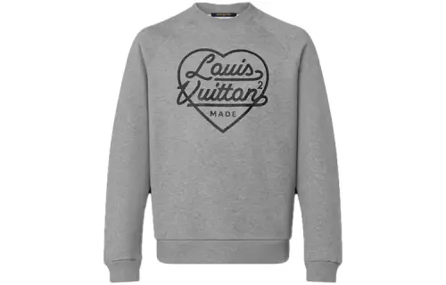 LOUIS VUITTON Sweatshirt Men's Gray