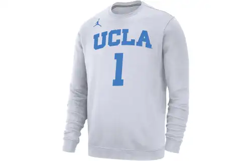 Jordan Sweatshirts Men's White Crew Neck Moderate Other