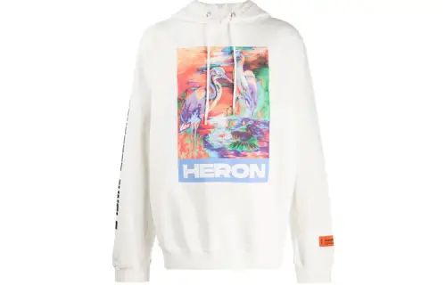 HERON PRESTON Sweatshirt Men's White