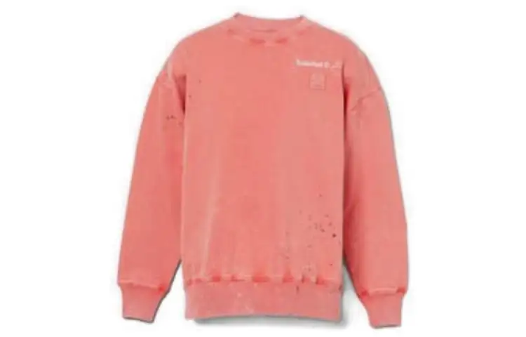 Timberland X A Cold Wall* Sweatshirts Unisex Pink Crew Neck Moderate Other
