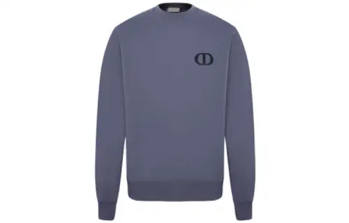 DIOR Sweatshirt Men's Purple Blue