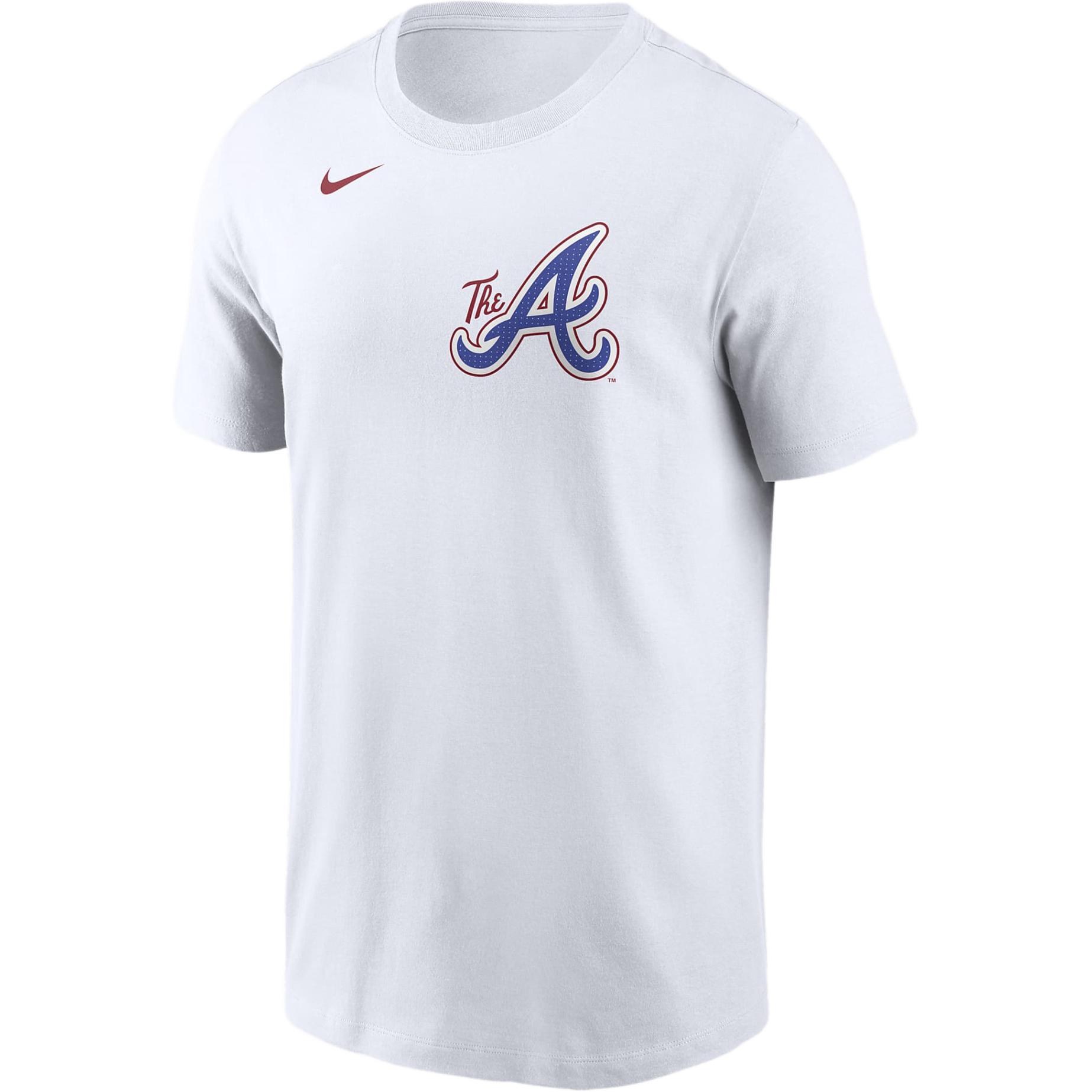 Nike Ronald Acuña Jr. Atlanta Braves City Connect Fuse Women's Nike Mlb T Shirt