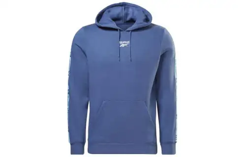 Reebok Sweatshirts Men's Blue Hooded Moderate Other