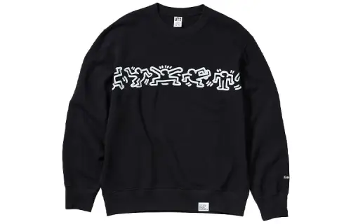 UNIQLO x ·/Keith Haring Sweatshirt Unisex Black