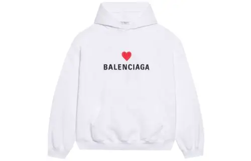 Balenciaga Chinese Valentine's Day FW21 Sweatshirt Unisex White