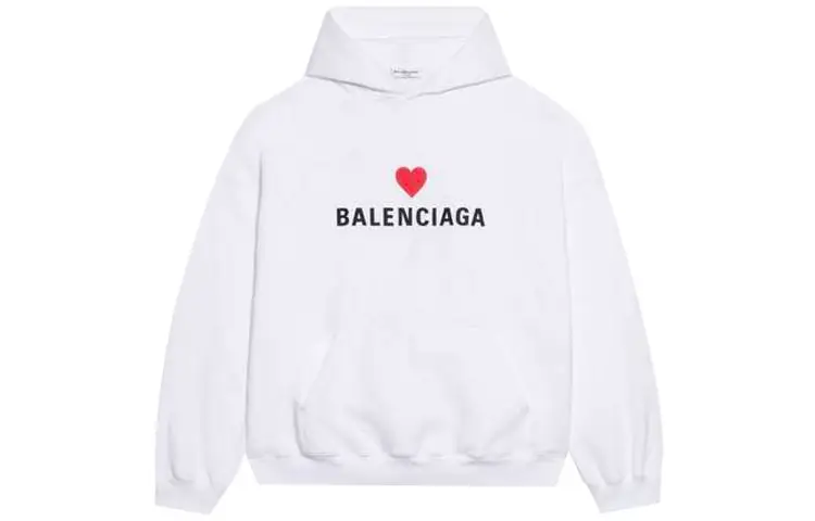 Balenciaga Chinese Valentine's Day FW21 Sweatshirt Unisex White
