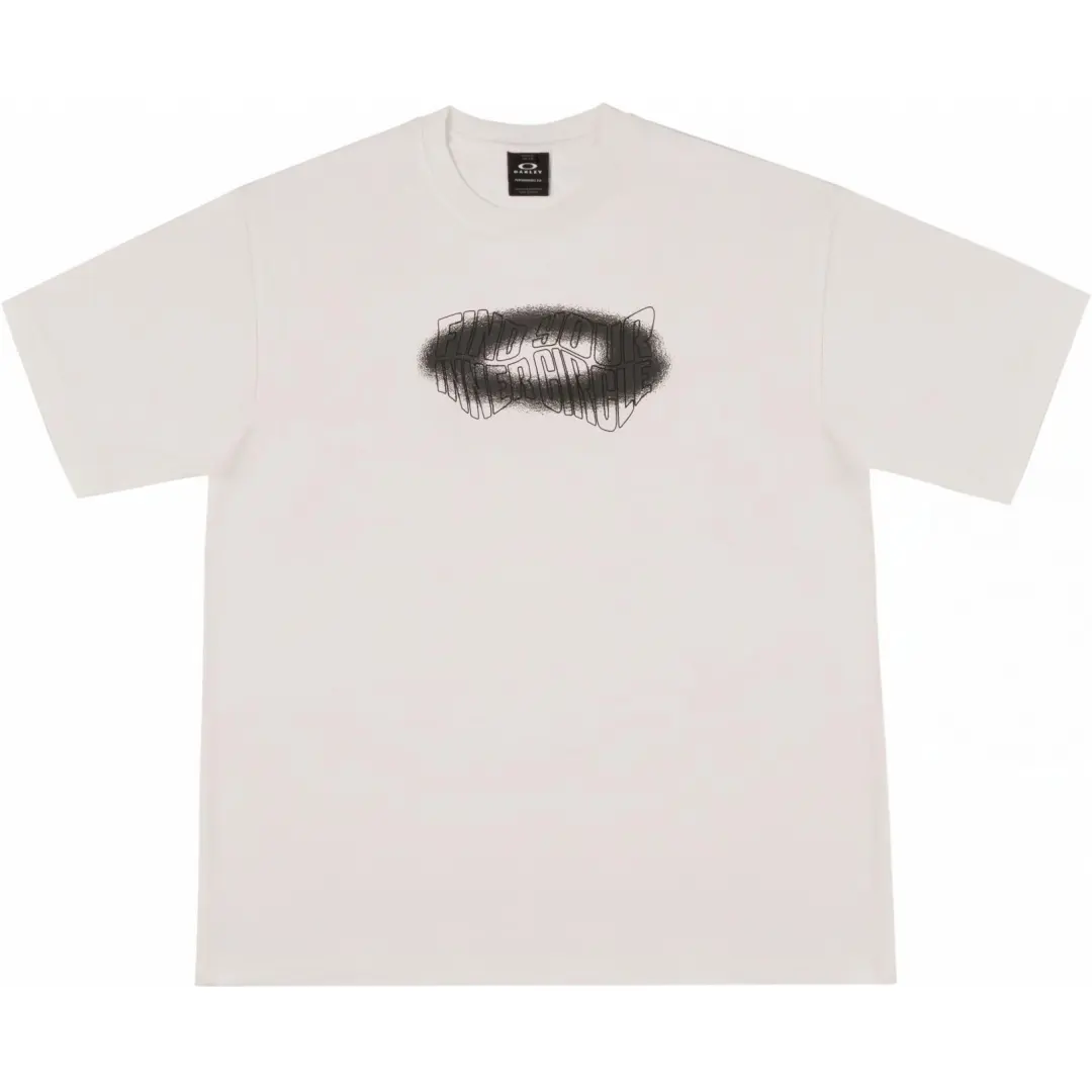 Oakley T Shirts Unisex White Crew Neck Moderate