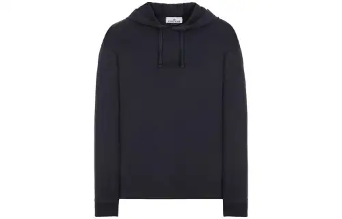 STONE ISLAND Sweatshirts Men's Dark Blue Hooded Moderate Other