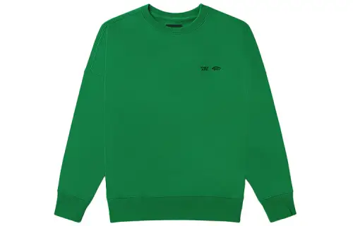 Vans Sweatshirts Unisex Green Crew Neck Moderate Regular