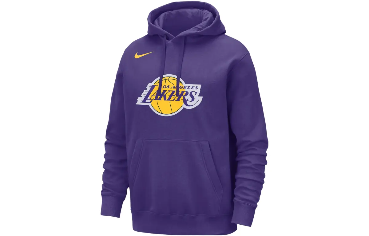 Nike Sweatshirts Men's Purple Hooded Moderate