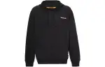 Timberland Sweatshirts Unisex Black Hooded Moderate Regular