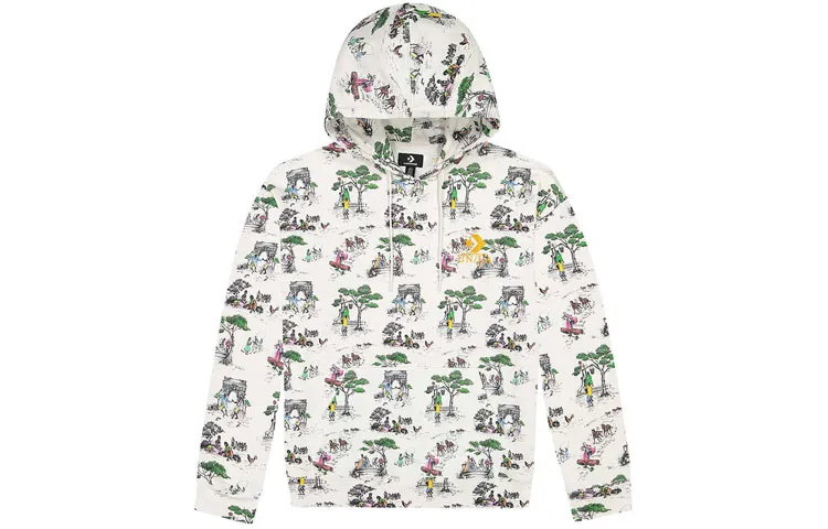 Converse X Union Sweatshirts Men's White Hooded Moderate Regular