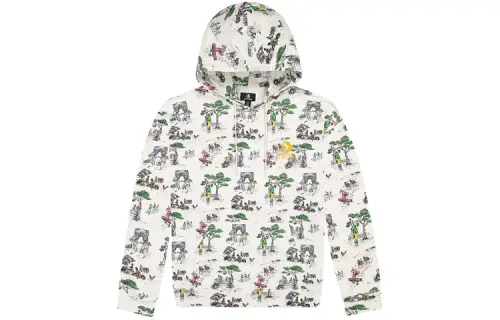 Converse X Union Sweatshirts Men's White Hooded Moderate Regular