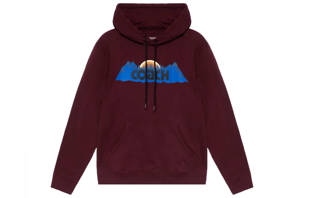 COACH Sweatshirt Men's Red Brown