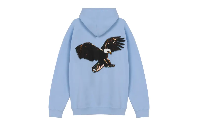 Travis Scott Sweatshirts Unisex Blue Hooded Moderate Other