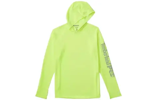 Timberland Sweatshirts Men's Yellow Green Hooded Moderate Regular