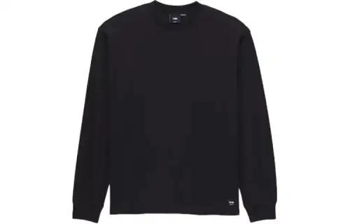 Vans T Shirts Men's Black Crew Neck Moderate Straight Fit
