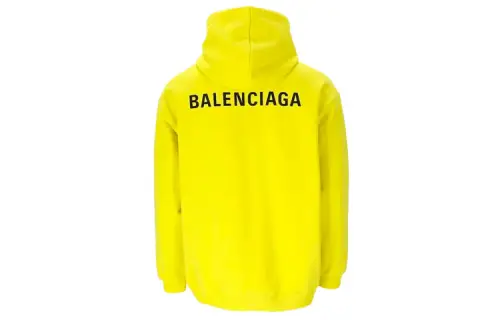 Balenciaga Logo Print Hoodie