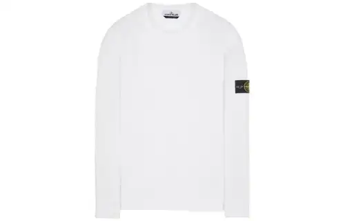 STONE ISLAND 63020 Brushed Cotton Fleece Crewneck Sweater