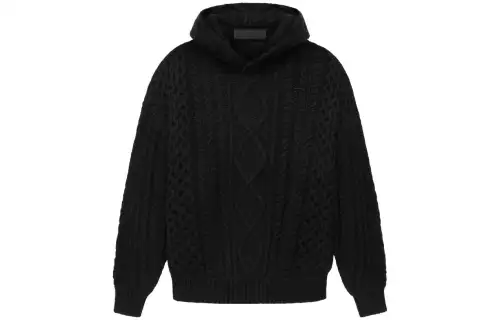 Fear Of God Essentials Cable Knit Hoodie