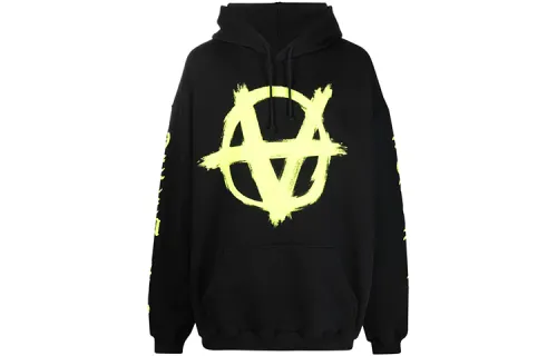 Vetements Double Anarchy Logo Hoodie