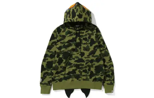 Bape 1st Camo Shark Relaxed Fit Fullover Hoodie
