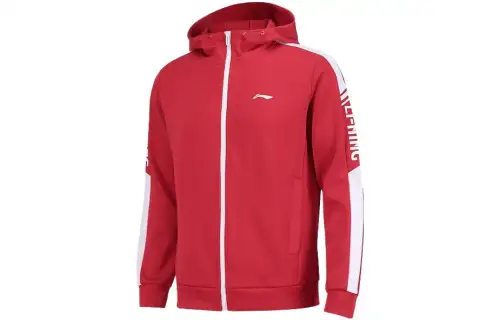 Li Ning Fitness Series Sweatshirt Men's Red