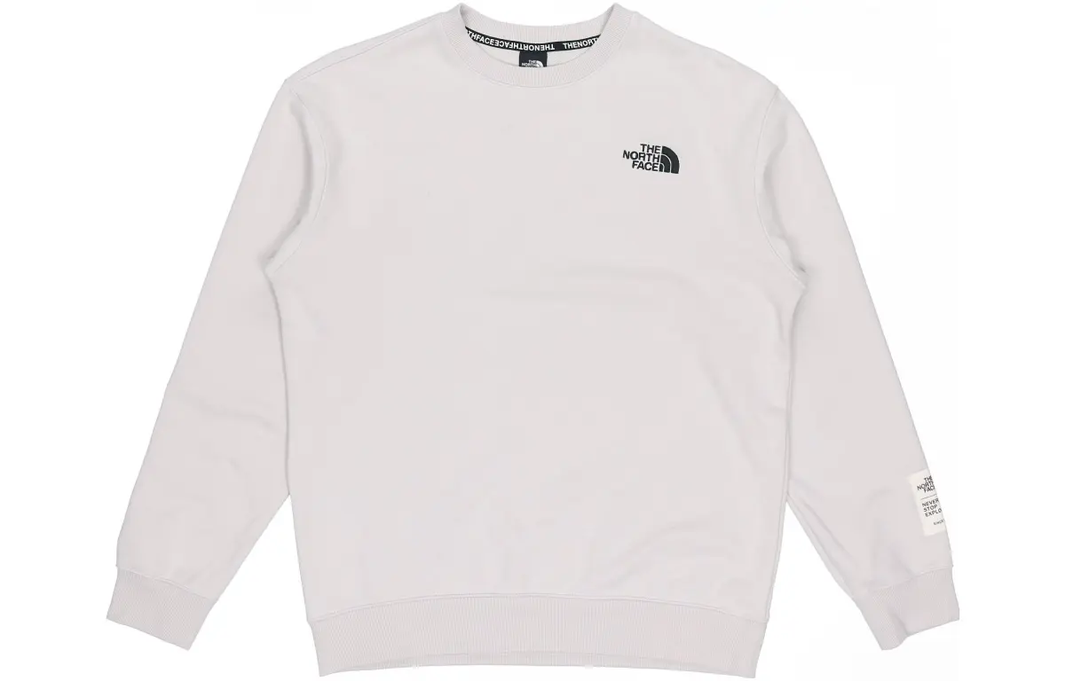 THE NORTH FACE Sweatshirts Unisex Light Gray Crew Neck Moderate Other