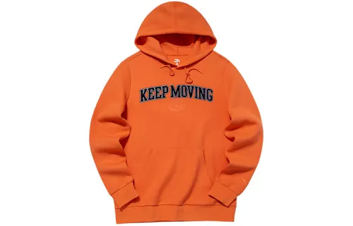 Anta Life Collection Sweatshirt Men's Pink Wax Orange