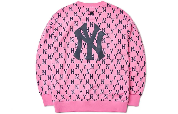 MLB Sweatshirts Unisex Pink Crew Neck Moderate Other